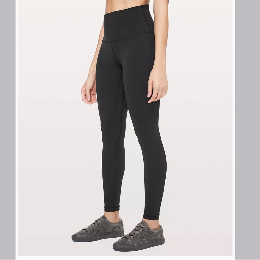 LULU BLACK LEGGINGS